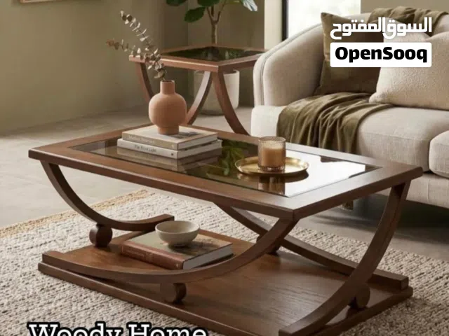 طاولات وسط زان اسعار #تبدا من 80 دينار