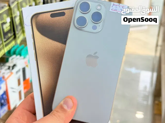 ايفون 15 برو ماكس. ذاكره 256. ضمان 5 ايام. بطارية 94 نظافه 100%