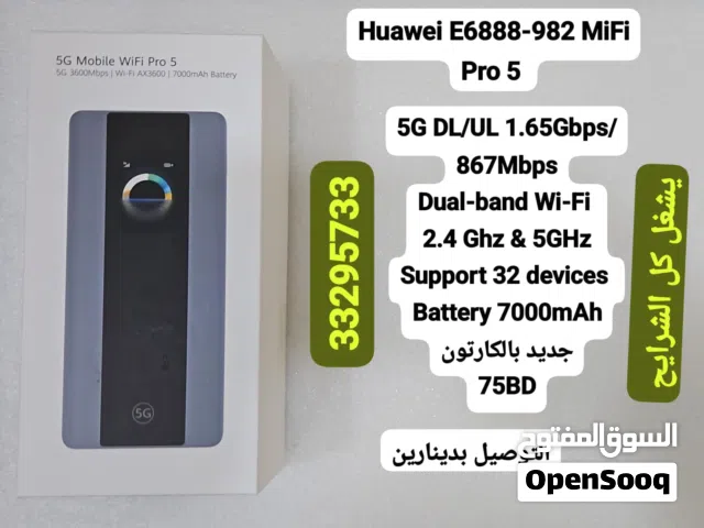 Unlocked New Huawei 5G Mifi Pro5