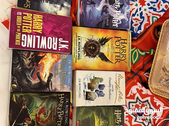 lord of the rings and harry potter books all in amazing condition