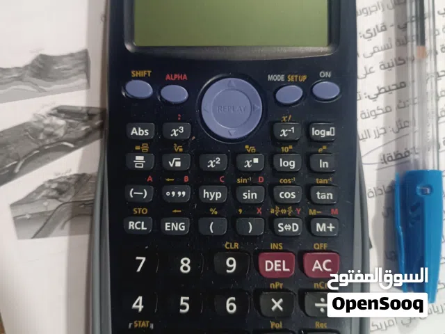 للبيع او للبدل آله حاسبة من نوعية ﴿ كاسيوا ﴾