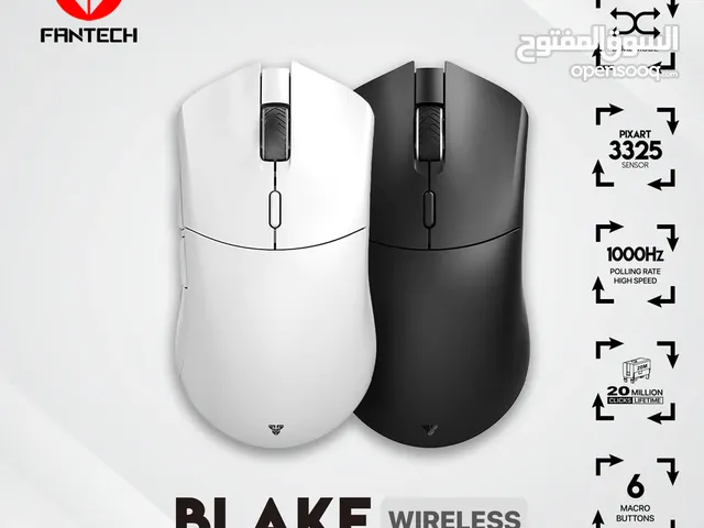 ماوس فانتيك أصلي مكفول Fantech Blake WGC5 Wireless Gaming Mouse