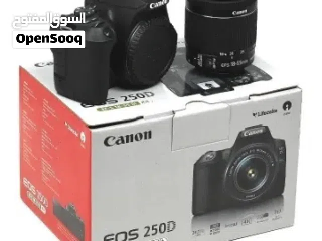 كامرة كانون مع ملحقاتها عدسة عدد 2