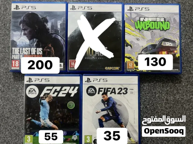 دسكات PS5 للبيع لاسعار مكتوبه فصوره