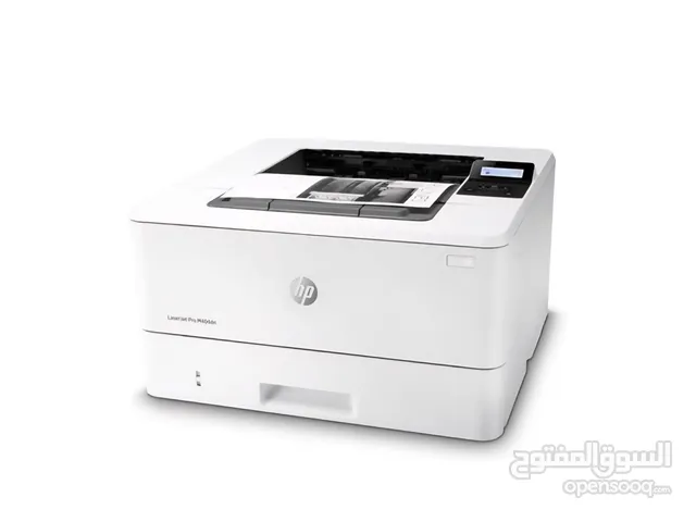 طابعه hp laserjet 404dn مستعمل كالجديده استعمال 4 شهور