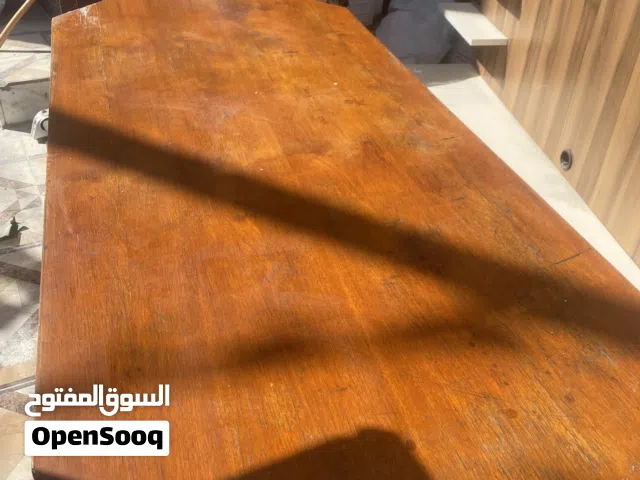 ميز طعام خشب من الصاج القديم الاصلي للبيع