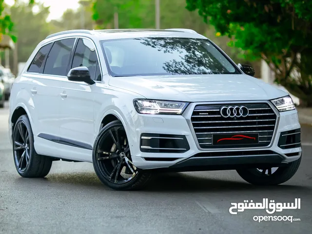 AUDI Q7 2019 WHITE AGENCY MAINTAINED ONE FREE SERVICE AVAILABLE EXCELLENT CONDITION