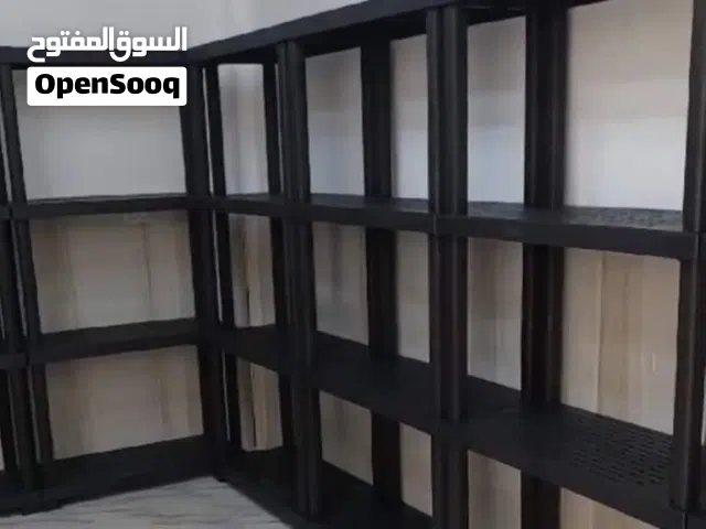 أرفف مستودعات بلاستيك مستعمل شبة الجديد