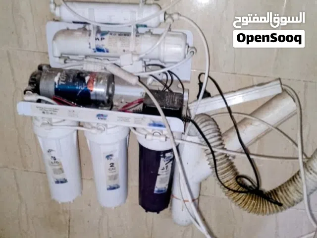فلتر 7 مراحل بالخزان والموتور والادابتور والحنفية استعمال بحالة الجديد