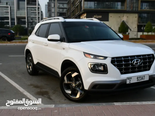 Hyundai - VENUE - 2021 - White Daily, Weekly and Monthly Rental Available (Camera, Cruise Control)