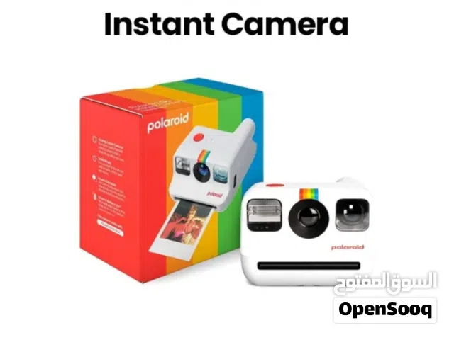 كاميرا فورية من الجيل الثاني من Polaroid Go، مرآة سيلفي مدمجة، مؤقت ذاتي، تصميم تناظري كلاسيكي، وضع