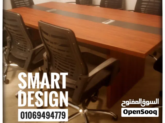 ترابيزات إجتماعات مودرن متاح جميع الالوان والمقاسات