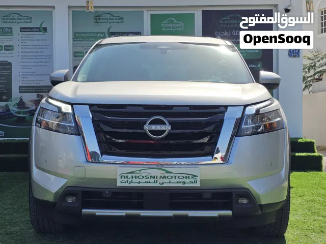 نيسان باتفندر موديل 2023 بلاتينيوم وارد امريك رقم واحد ممشى جداً بسيط لاتفوت السياره وبادر با الحجز