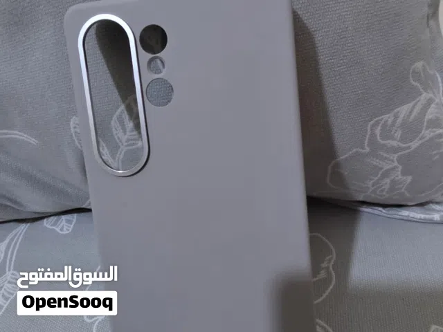 غطاء مخصص للهاتف s25 ultra بالحالة الممتازه من سامسونج اصلي من جوه واحد فرو واحد سيلكون الكفر