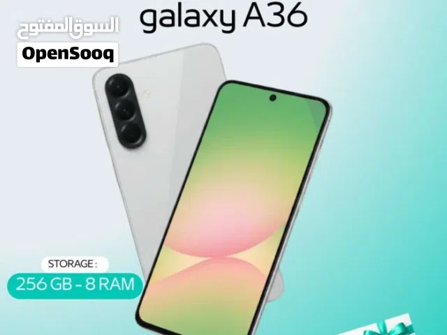 SAMSUNG A36 ( 256GB ) / RAM 8 NEW /// سامسونج ايه 36 ذاكرة 256 الرام 8 الجديد