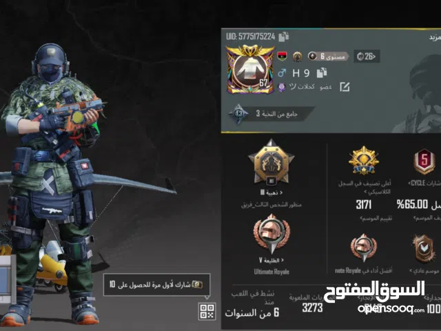 Pubg Accounts and Characters for Sale in Misrata