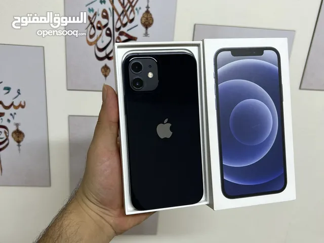ايفون 12 بحالة الوكاله معو كامل اغراضه الاصلية  ذاكرة 128 بطارية 88 الاصلية