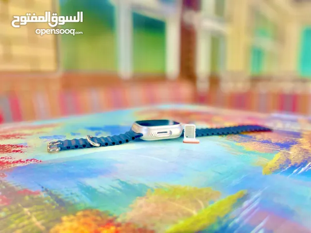 ساعة يد ذكية بتصميم كلاسيكي أسود