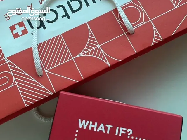 ساعه سواتش للبيع غير مستخدمه ومتوفره مع العلبه الاصليه واغراضها كامله
