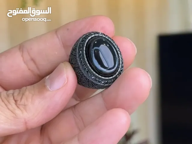 خواتم صناعة يدوية للعشاق التميز والأناقة...صناعة يدوية خاتم فضة 925 عقيق يمني اصلي