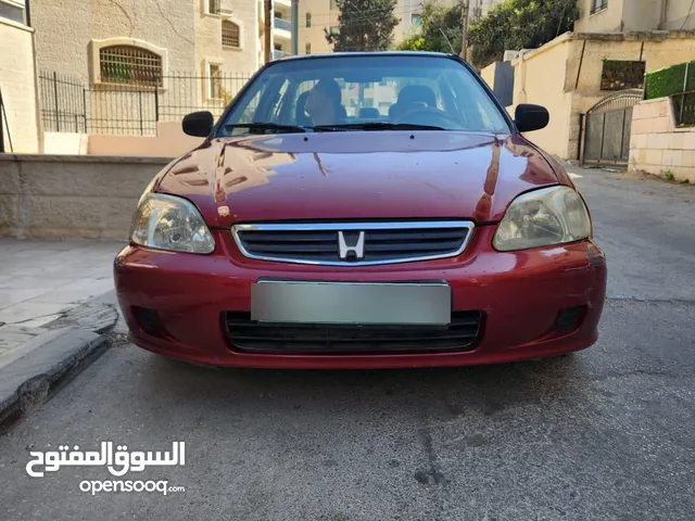 هوندا سيفيك 1999 للبيع يد أولى جير عادي بحاله ممتازه من الداخل والخارج