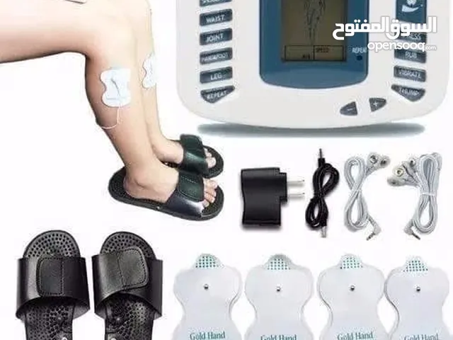 جهاز الذبذبات الكهربائية للعلاج الطبيعي - جهاز التحفيز الكهربائي للعصب والعضلات جهاز مساج بالنبضات