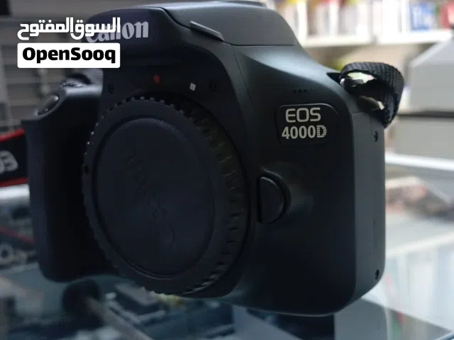 فرصة لا تعوض: كاميرا Canon EOS 4000D (موديل 2018) بحالة الوكالة!