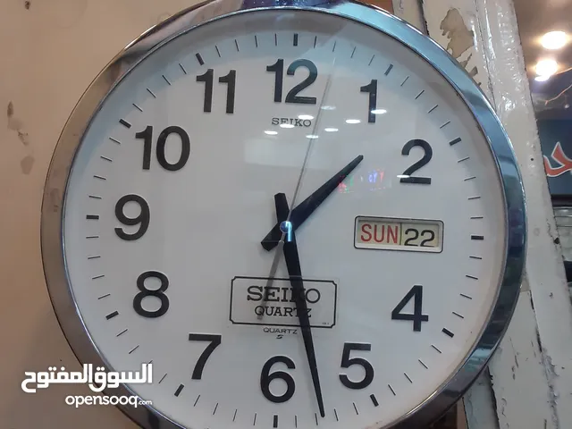ساعه حائط سيكو ايام الزمن الجميل شغاله ميه بالميه شهري يومي مع كرتونتها
