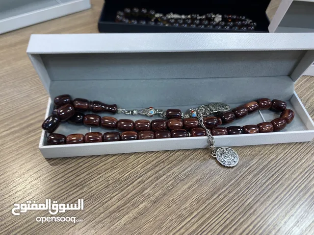 سبح احجار فاتوران كهرمان سندلس