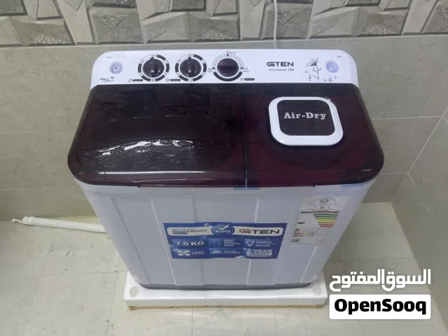 للبيع غسالة GTEN حجم 7 كيلو (شبه جديدة بقراطيس الوكالة) الوصف مهم