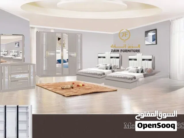 غرف نوم ديلندي  وصيني 2 سرير شخص ونص  200 في 120 شامل تركيب و دوشق طبي مجاني