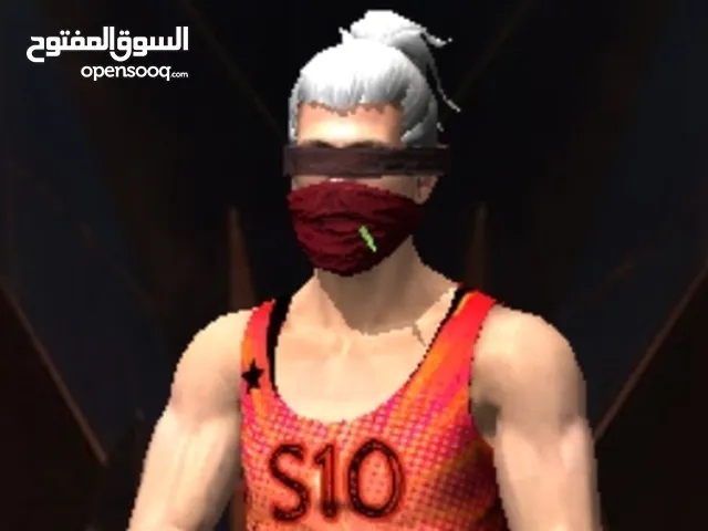مطلوب حساب فري فاير فيه قناع الراكن روك