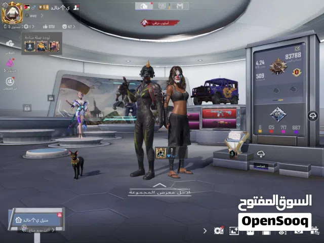 حساب ببجي مثك