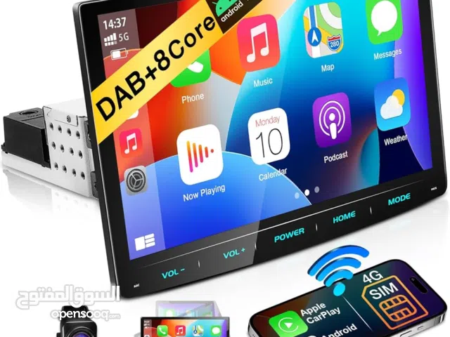 شاشة سيارة راديو دوارة افقي وعمودي JA NAVIGACIJA TOUCH SCREEN 10 INCA ANDROID,CAR PLAY Android Car M