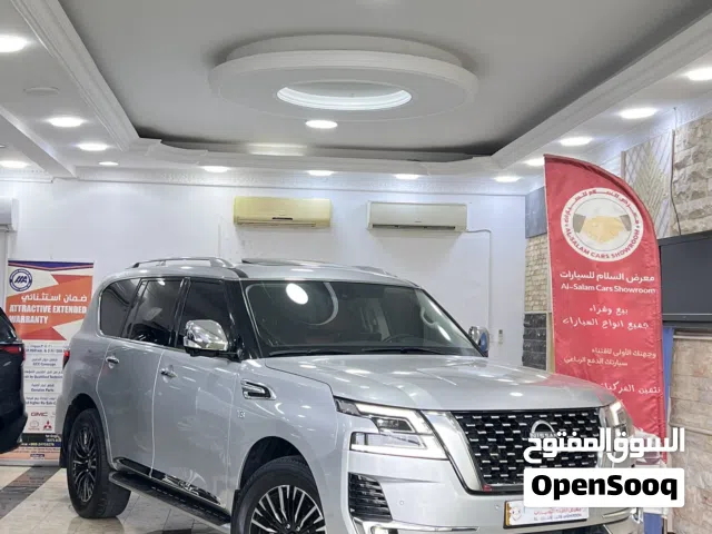 نيسان باترول 2021 خليجي بلاتينيوم نظيف بحاله ممتازه