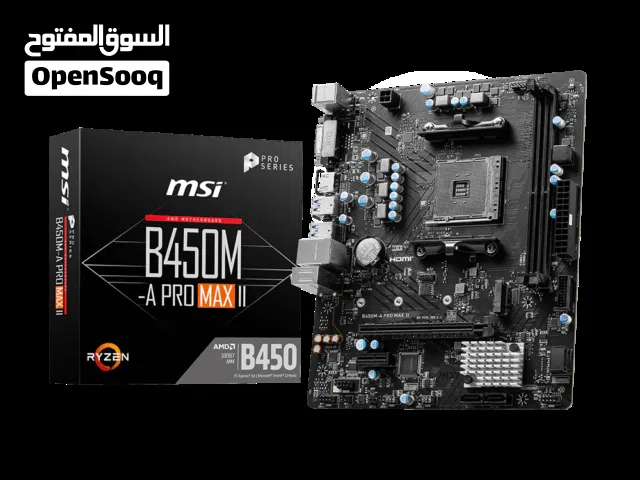 لوحة أم  b450m_a pro max ii للبيع سريعاً