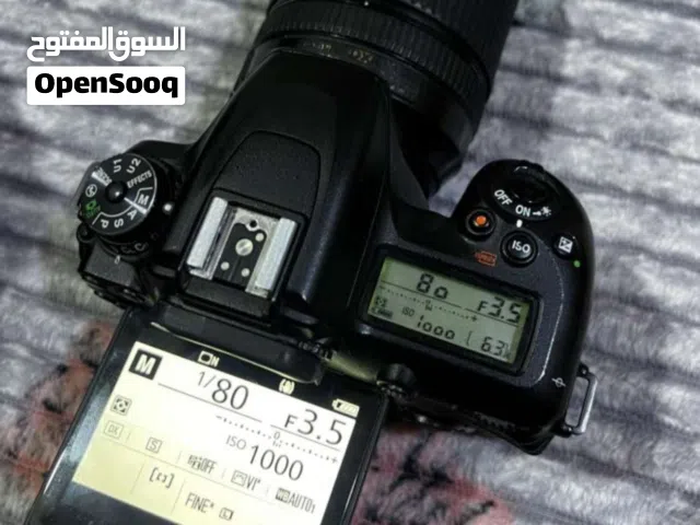 كاميرا نيكون 7500 حاله جيده نضيفه زلق مابيها تصوير فول 4K شوف الوصف حته تفهم باقي التفاصيل