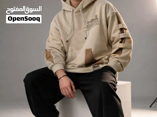 هودي أوفر سايز "خامة بلوج" أصلي - تلبيس لحد 115ك