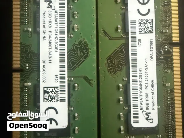 السلام عليكم  رامات ddr4 2×8=16