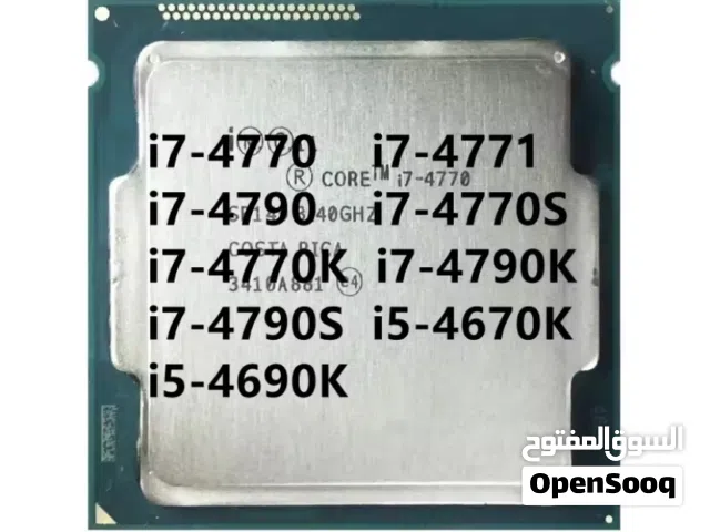 مطلوب معالج Intel Core i7-4790K أو i7-4790
