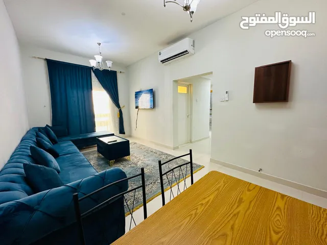 G2-غرفتين وصالة كورنيش عجمان فرش vip شقق مفروشة ايجار شهري شامل الفواتير