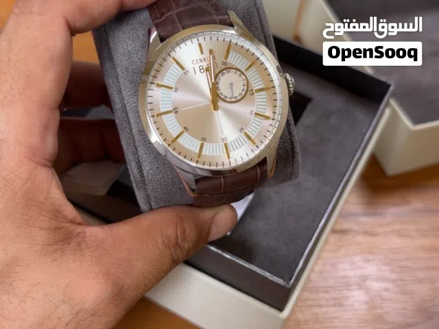 ساعة شيروتي رجالية جديدة