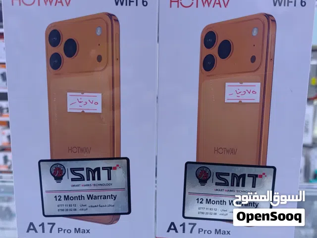 هوت ويف A17 Pro Max جديد بالكرتونة 128 جيجا 16 رام