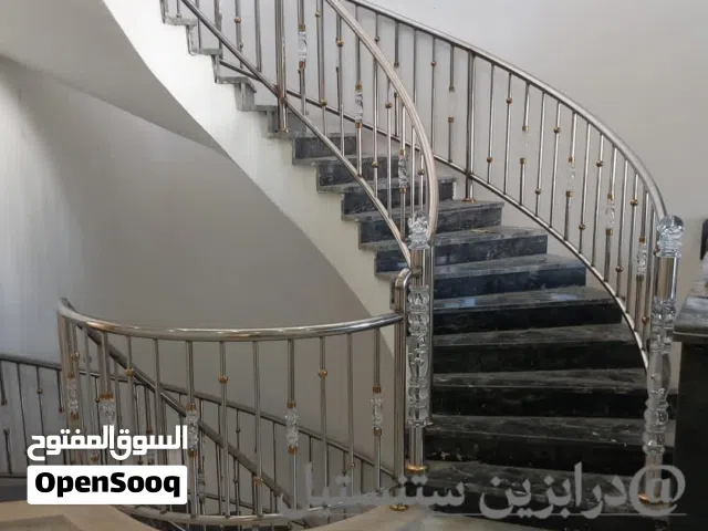 قرقطون درابزين .حماية ستنستيل عيار 304 .ابواب سحابة ونوافد بلكونة ستيل حماية حوض سباحة