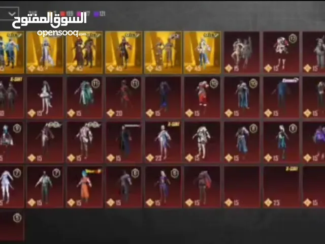 حساب ببجي موبايل العالميه عرطه