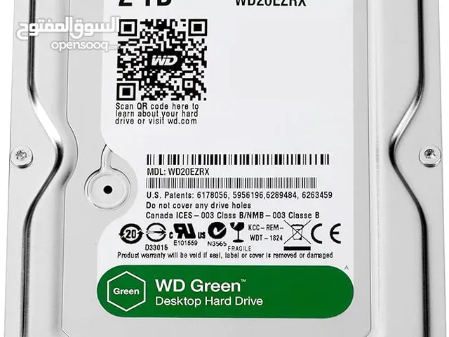 WD - 2TB Desktop SATA Hard Drive - OEM - Green