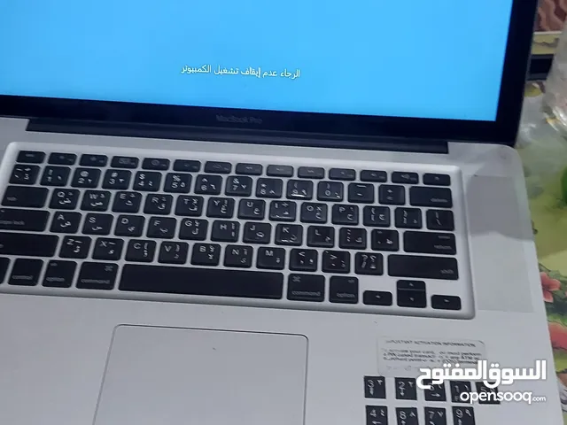 لابتوب ابل للبيييع أستخدم نضيييف