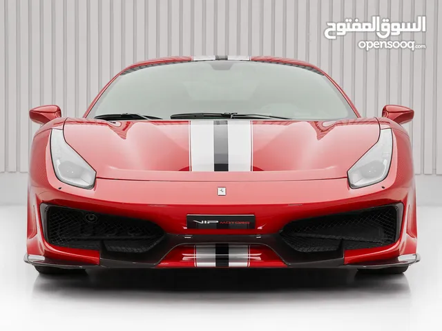 FERRARI 488 PISTA, 2019, GCC, DEALER WARRANTY AND SERVICE CONTRACT, EXCELLENT CONDITION