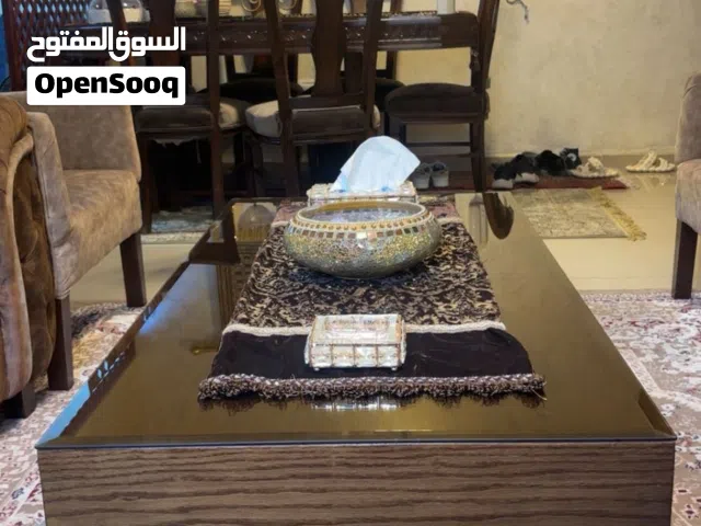 طاولة وسط خشب لاتيه قشرة بلوط للبيع