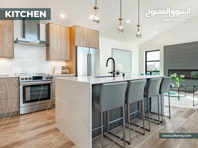 شقه غرفتين نوم للبيع في مدينة السلطان قابوس بالاقساط الميسره قريب من الواحه مول